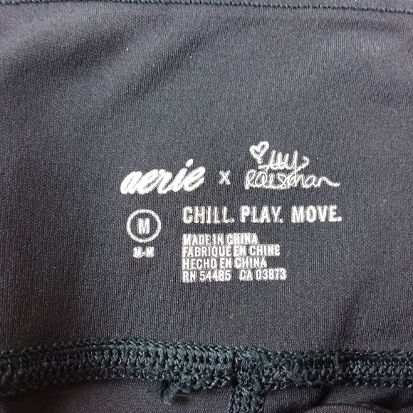 aerie Pants & Jumpsuits Aerie X Aly Raisman Leggings Athletic Pants Cropped Stretch Pockets